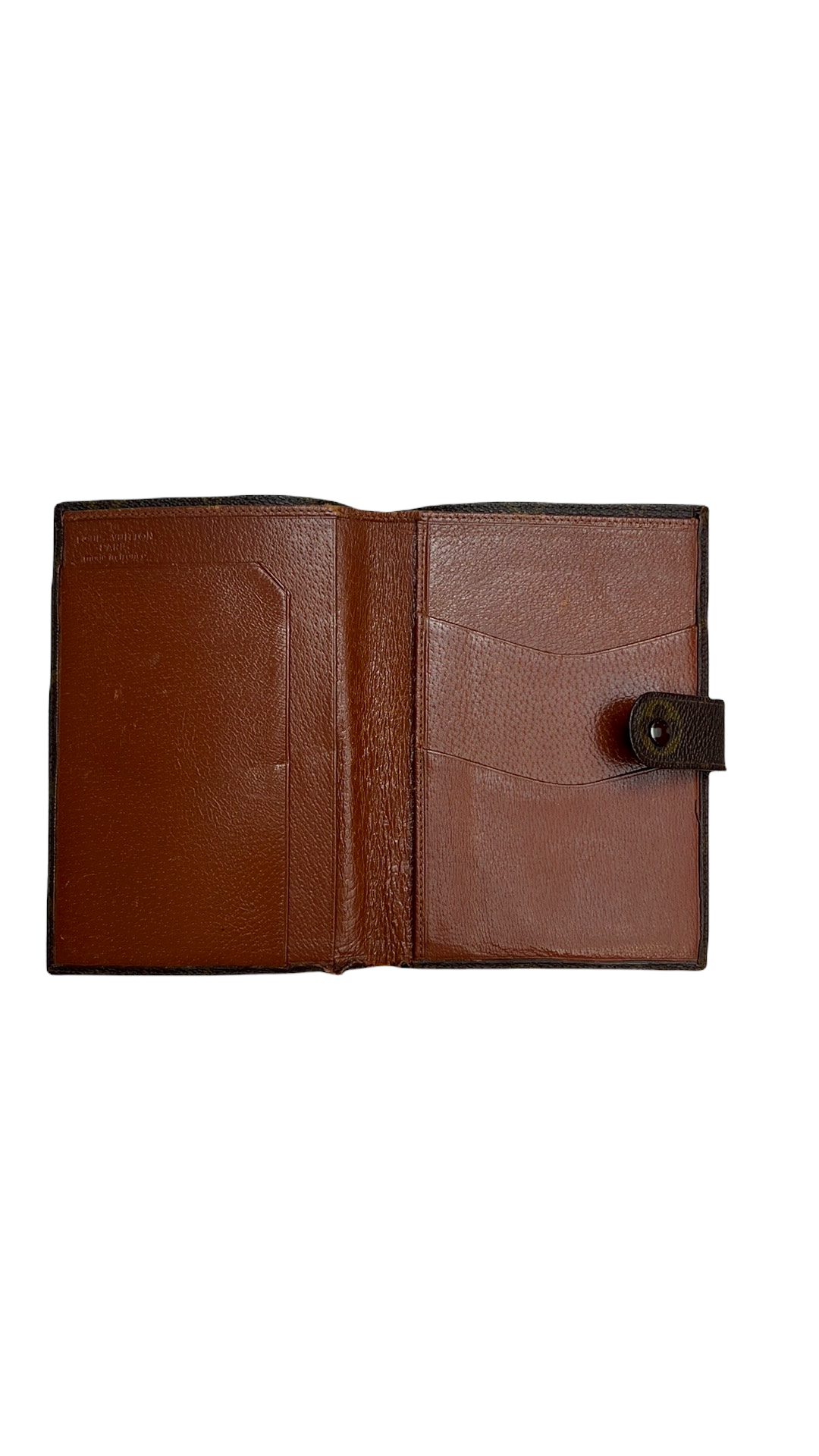 Vintage Monogram Passport Holder