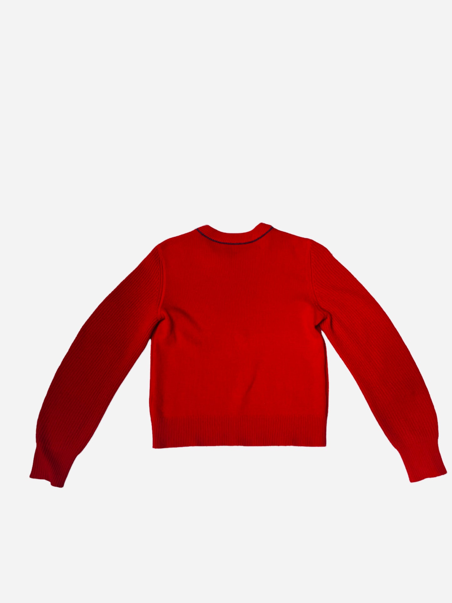 Red Cashmere Sweater - XS