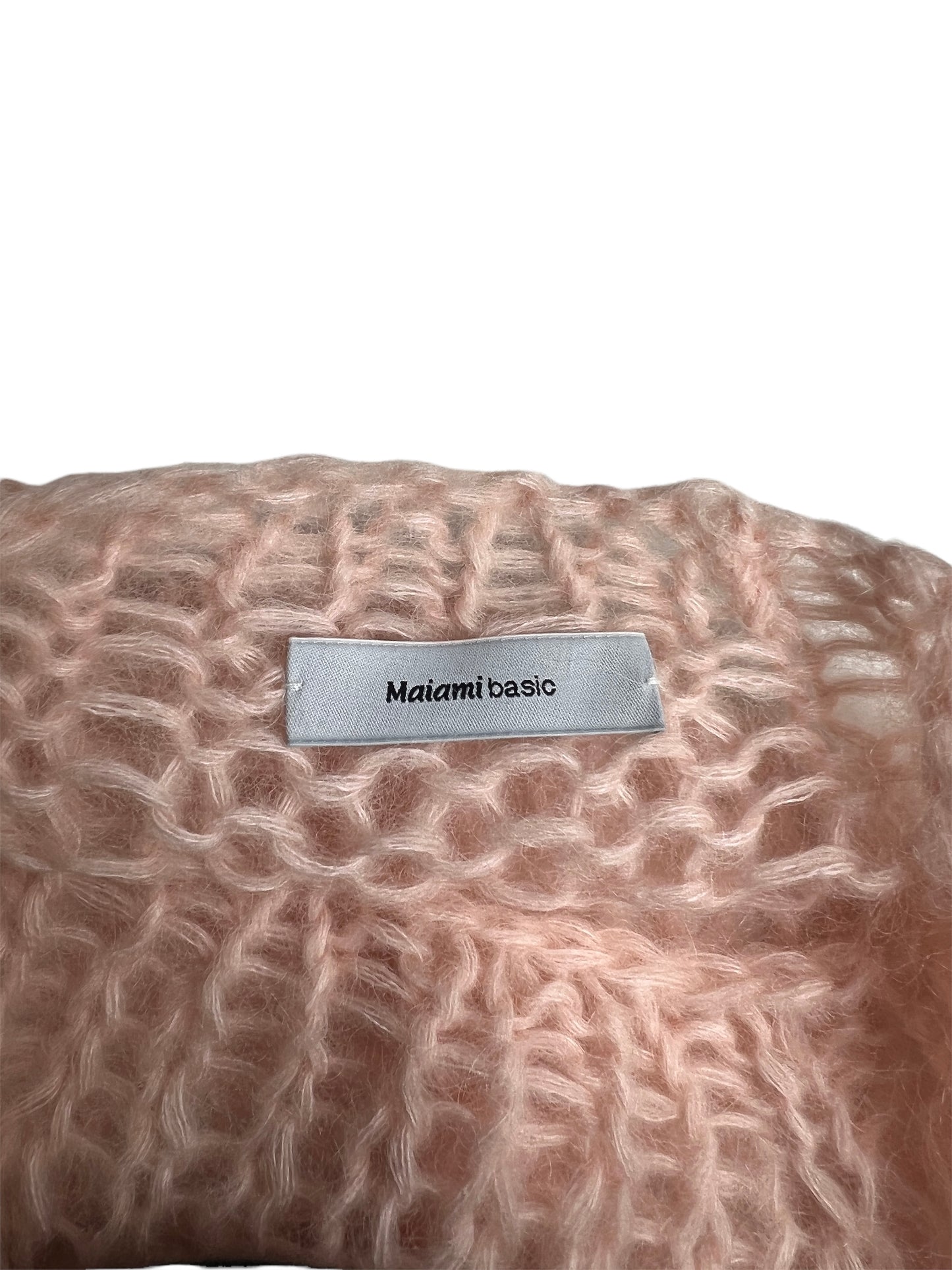 Light Pink Mohair Sweater - S