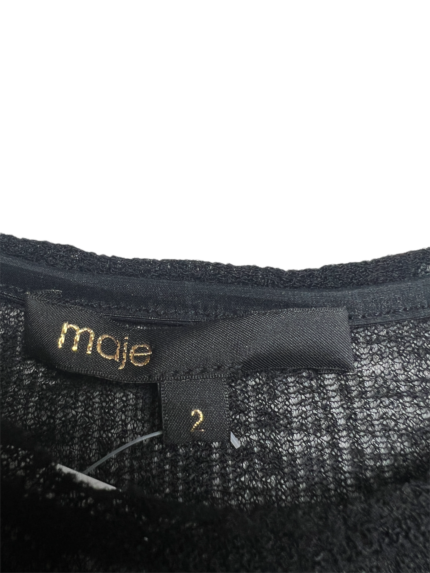 Black long sleeves top - 2