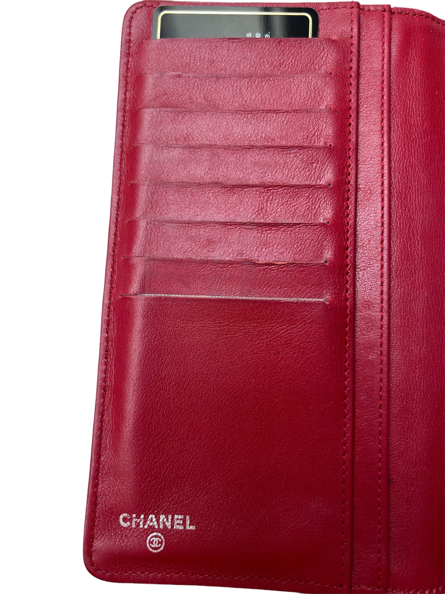 Red Leather Wallet