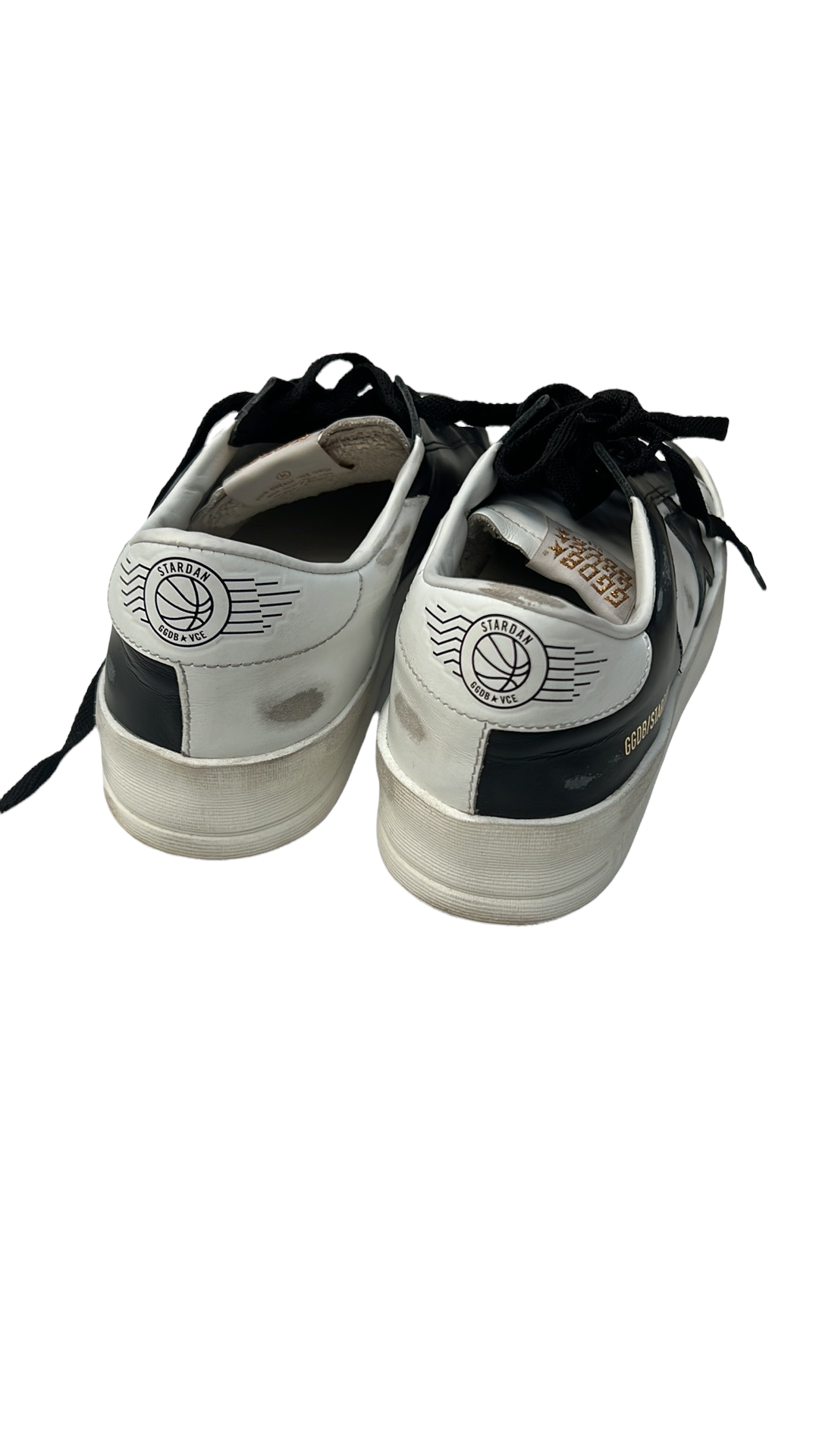 Stardan Black and White Sneakers - 8