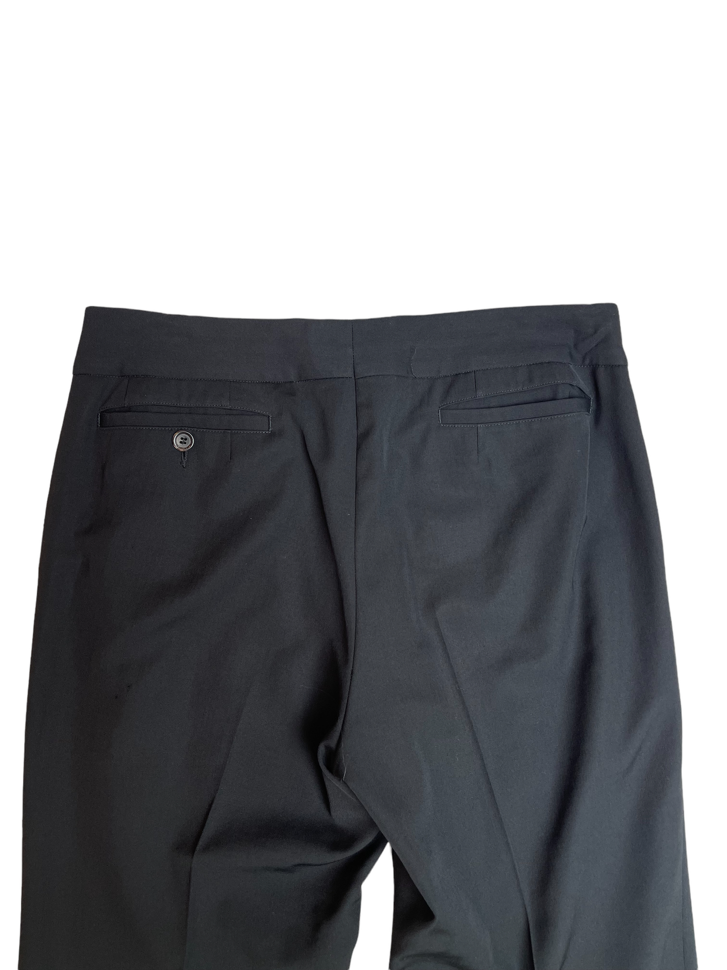 Black wool pants - M