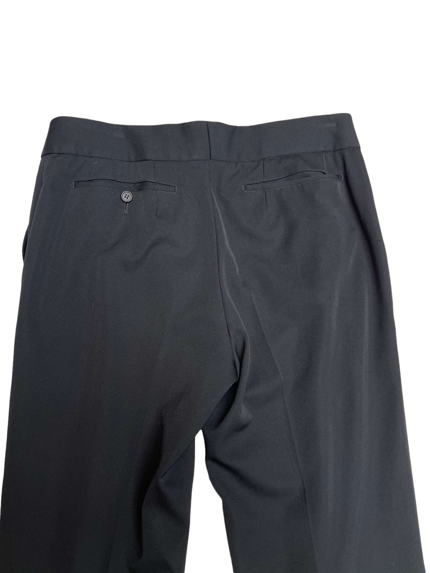 Black Wool Pants - M