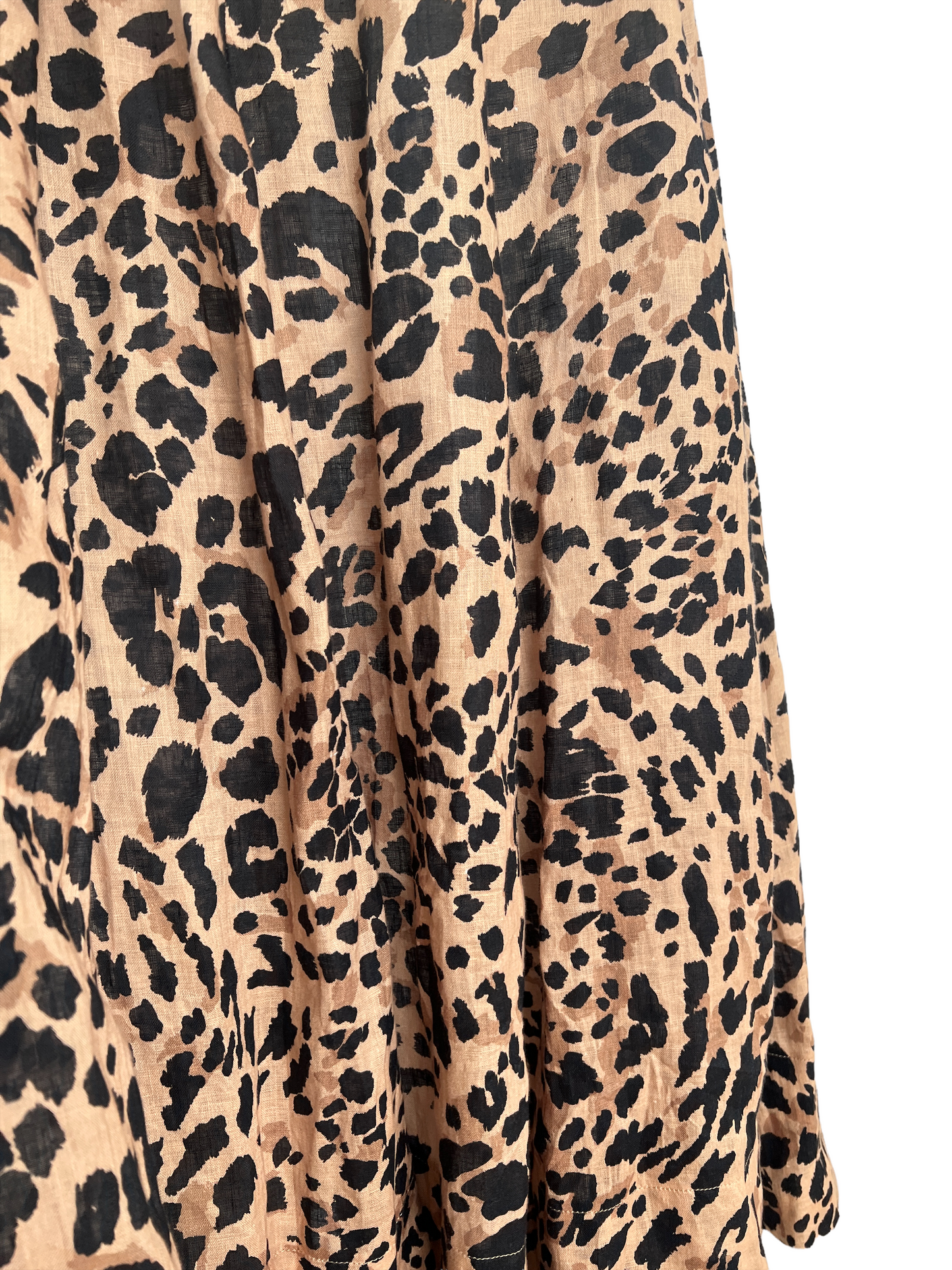 Leopard Print Skirt - 2