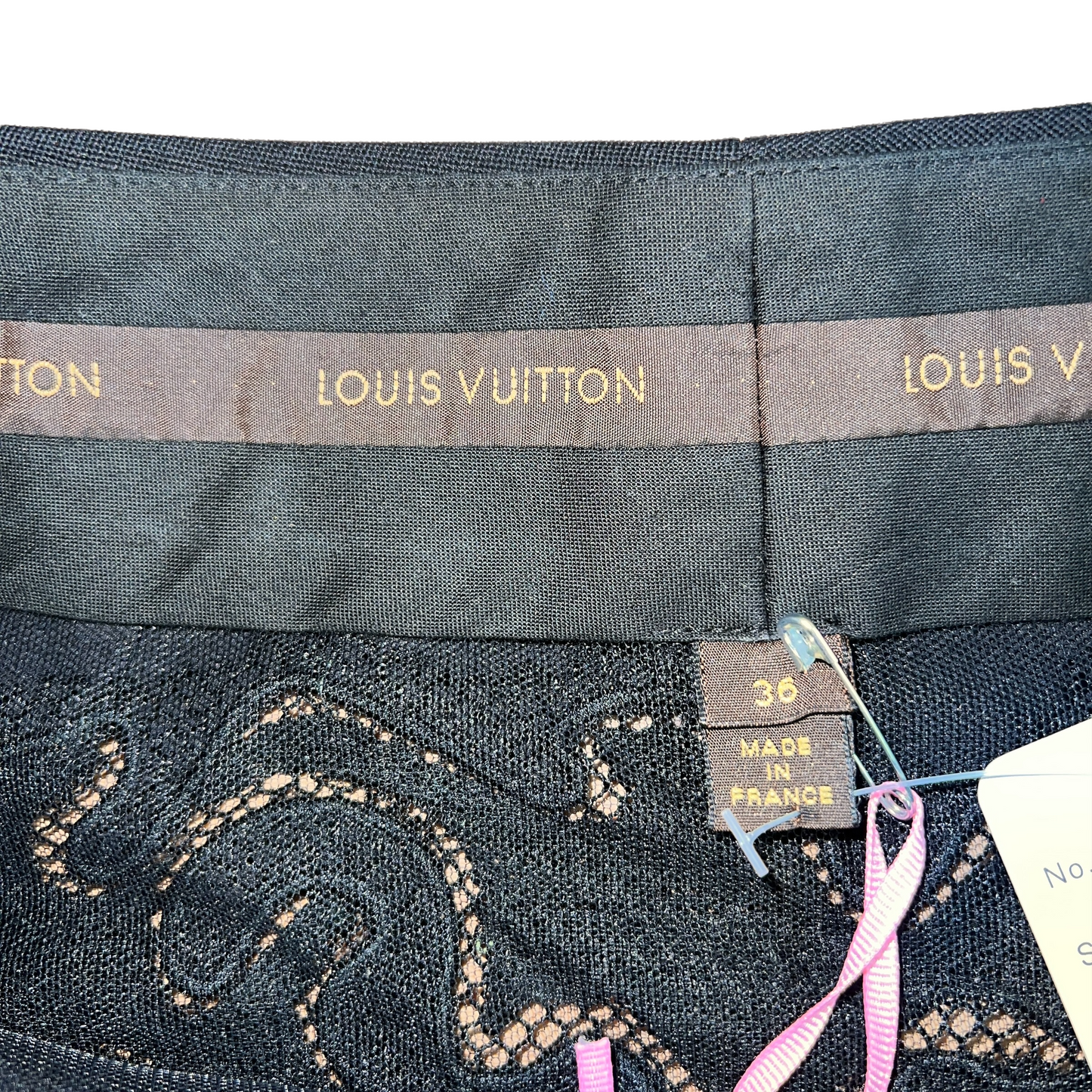 Black Wool Pants - S