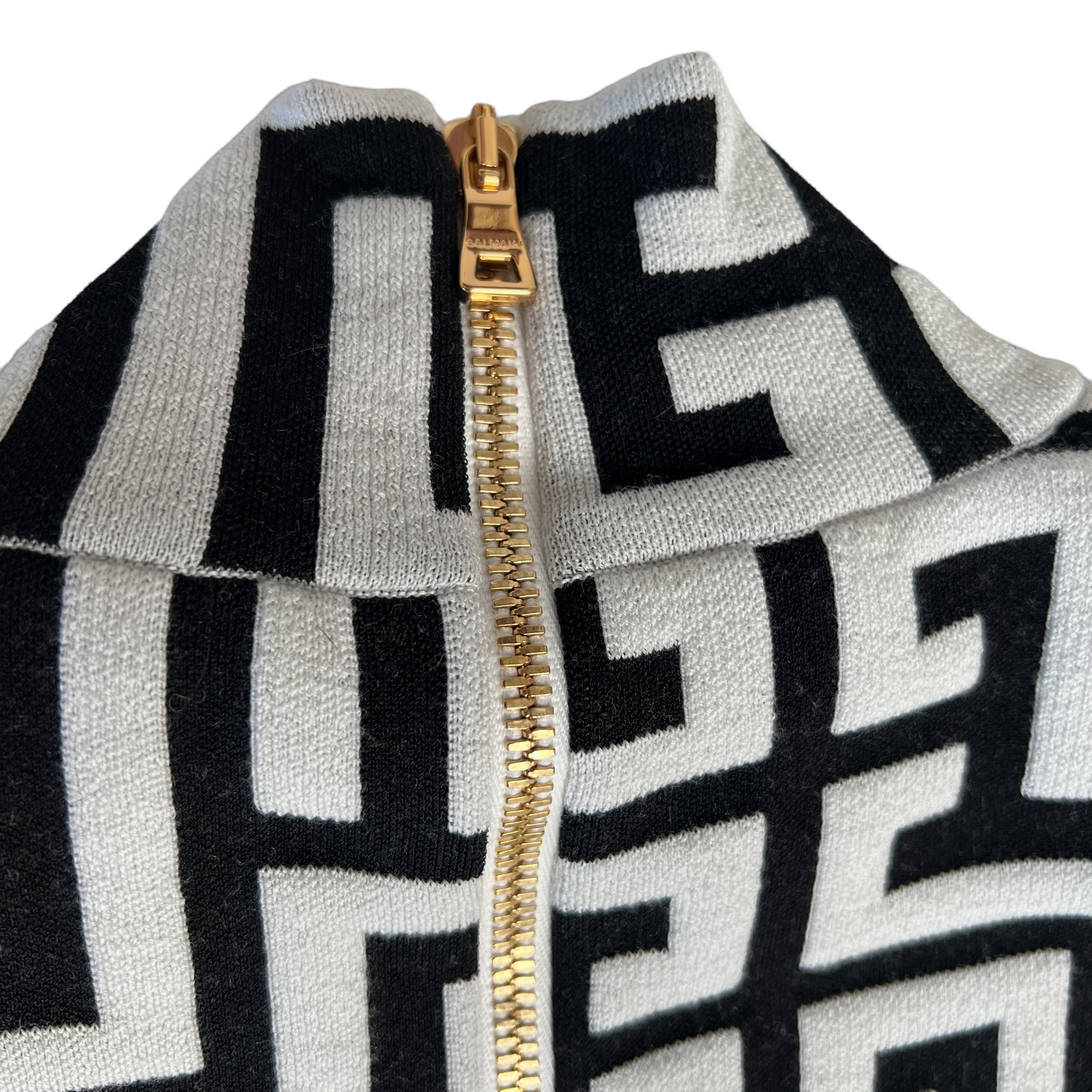 2022 Black & White Print Dress - XS