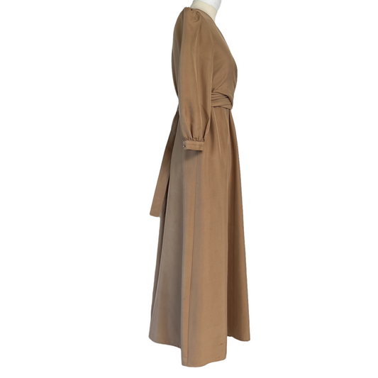 Camel Long Dress - 0
