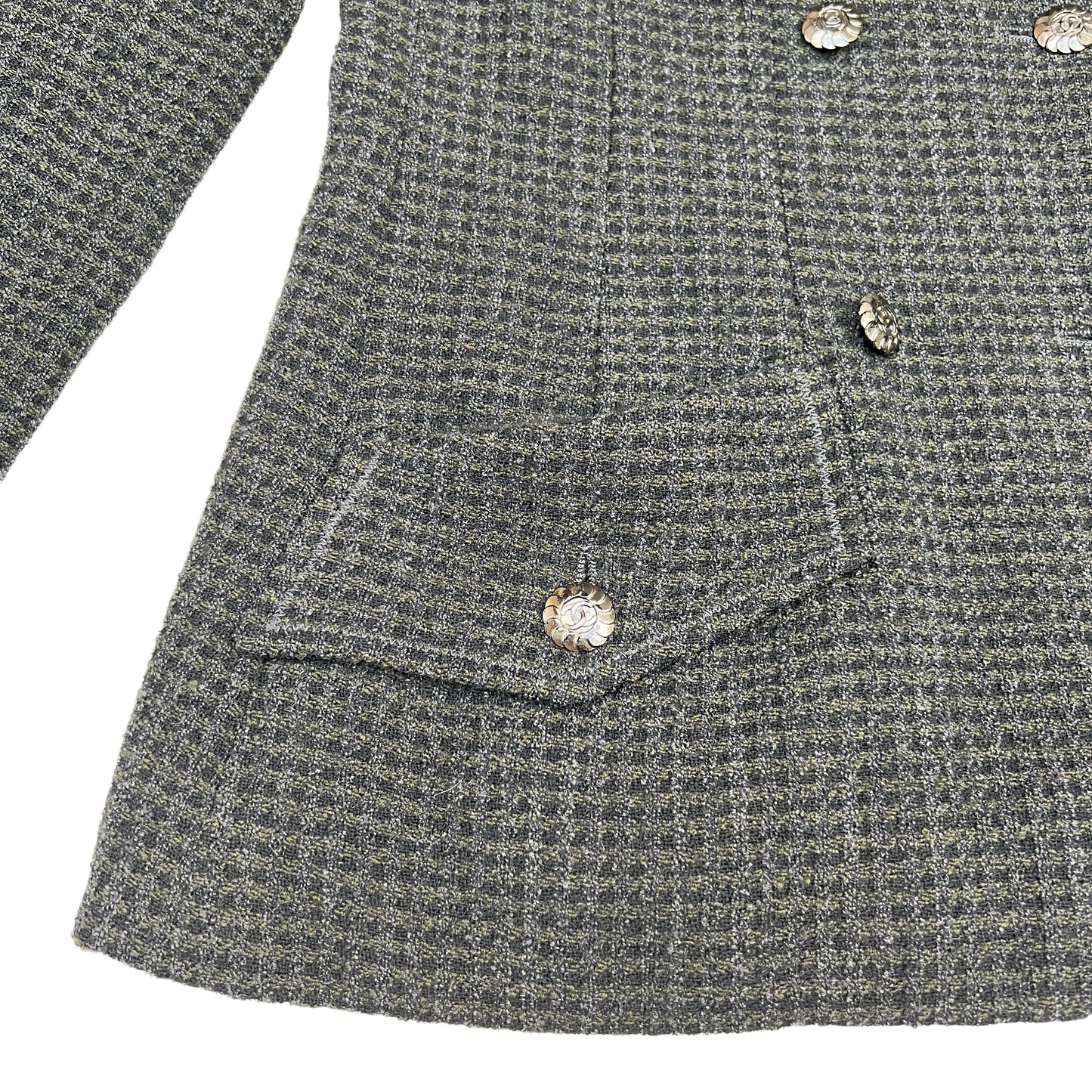 Vintage Grey Blazer - S