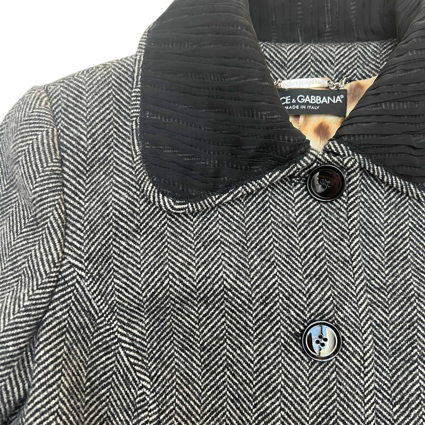 Wool Jacket & Skirt Set - S