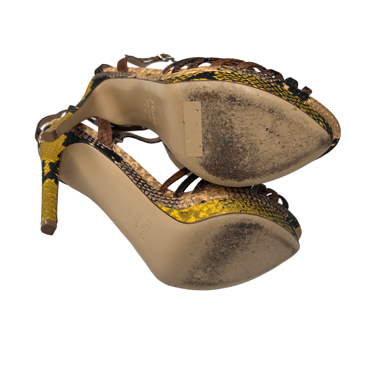 Python Embossed High-Heels - 10