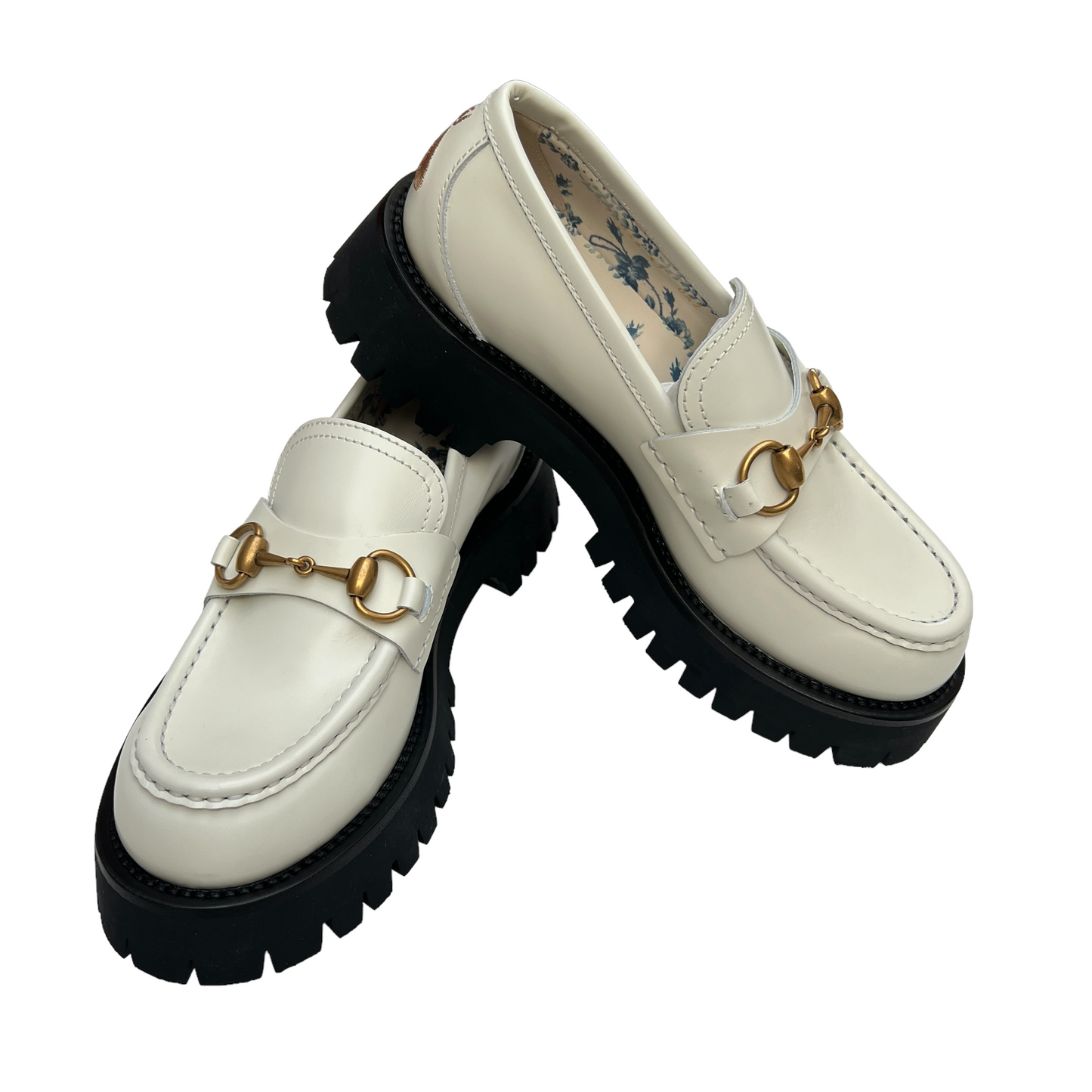Dusty White Loafers - 7