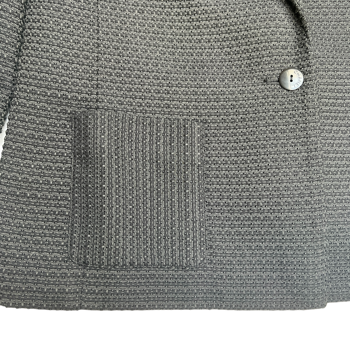 Black Tweed Uniform Blazer - M