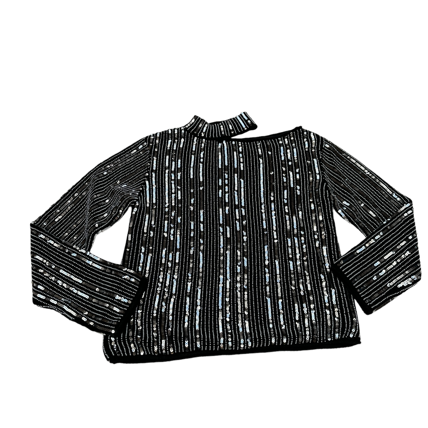 Sequins Cut Out Sweater - S