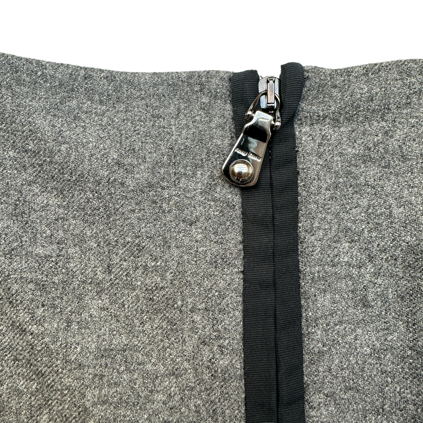 Grey Wool Dress - S/M