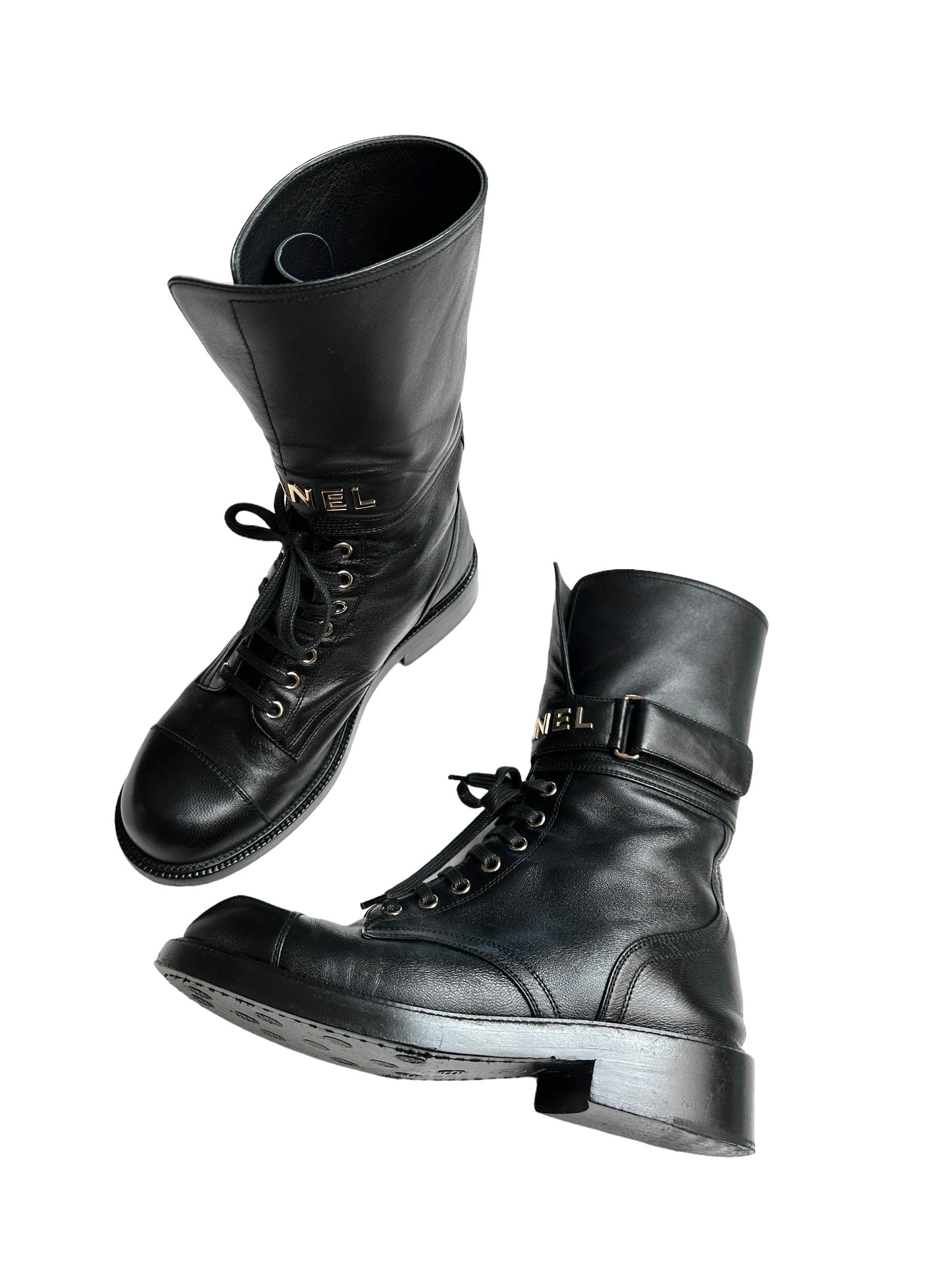 2022 Logo Combat Boots - 8