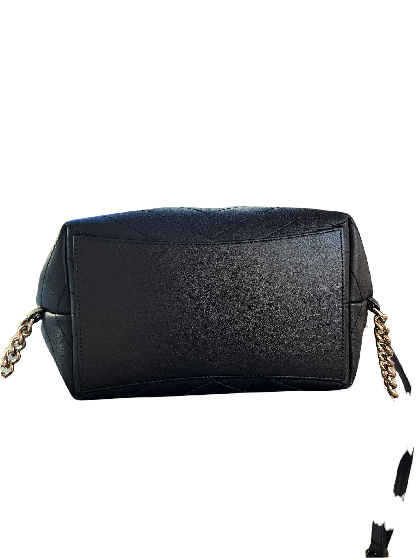 Black Leather BackPack