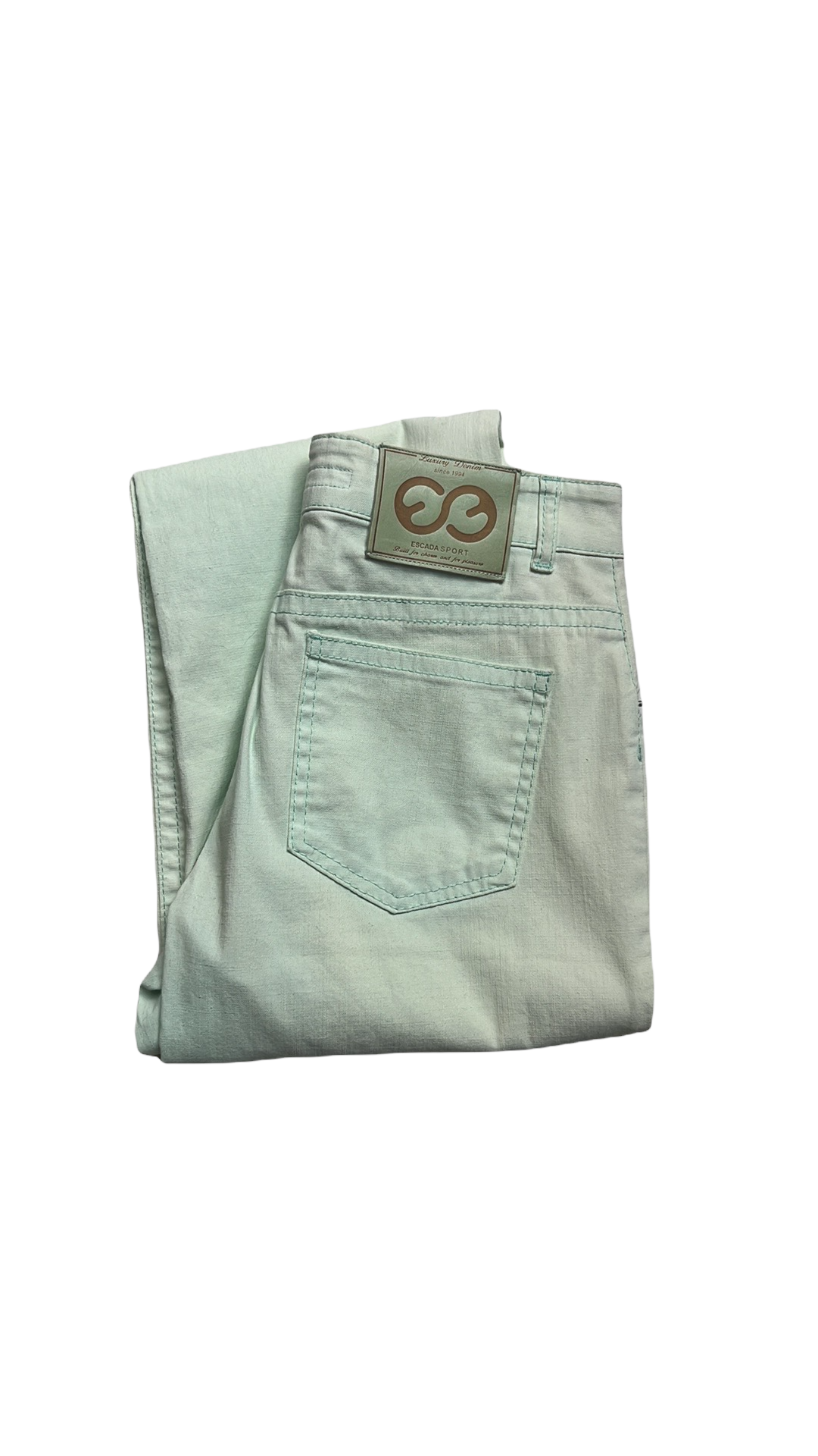 Vintage Light Green Jeans - 28