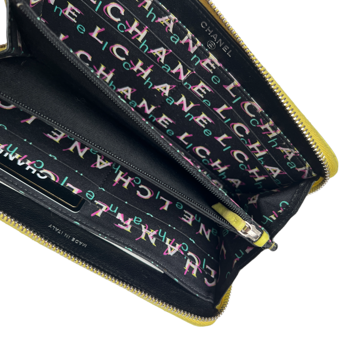 2021 Yellow Continental Wallet
