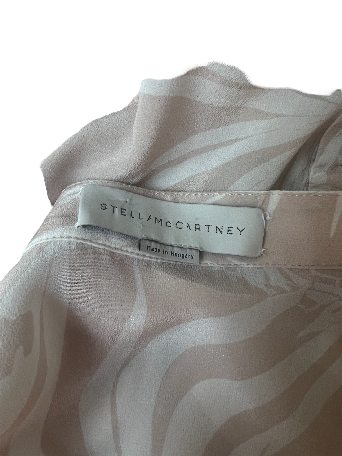 Blush Silk Dress - M