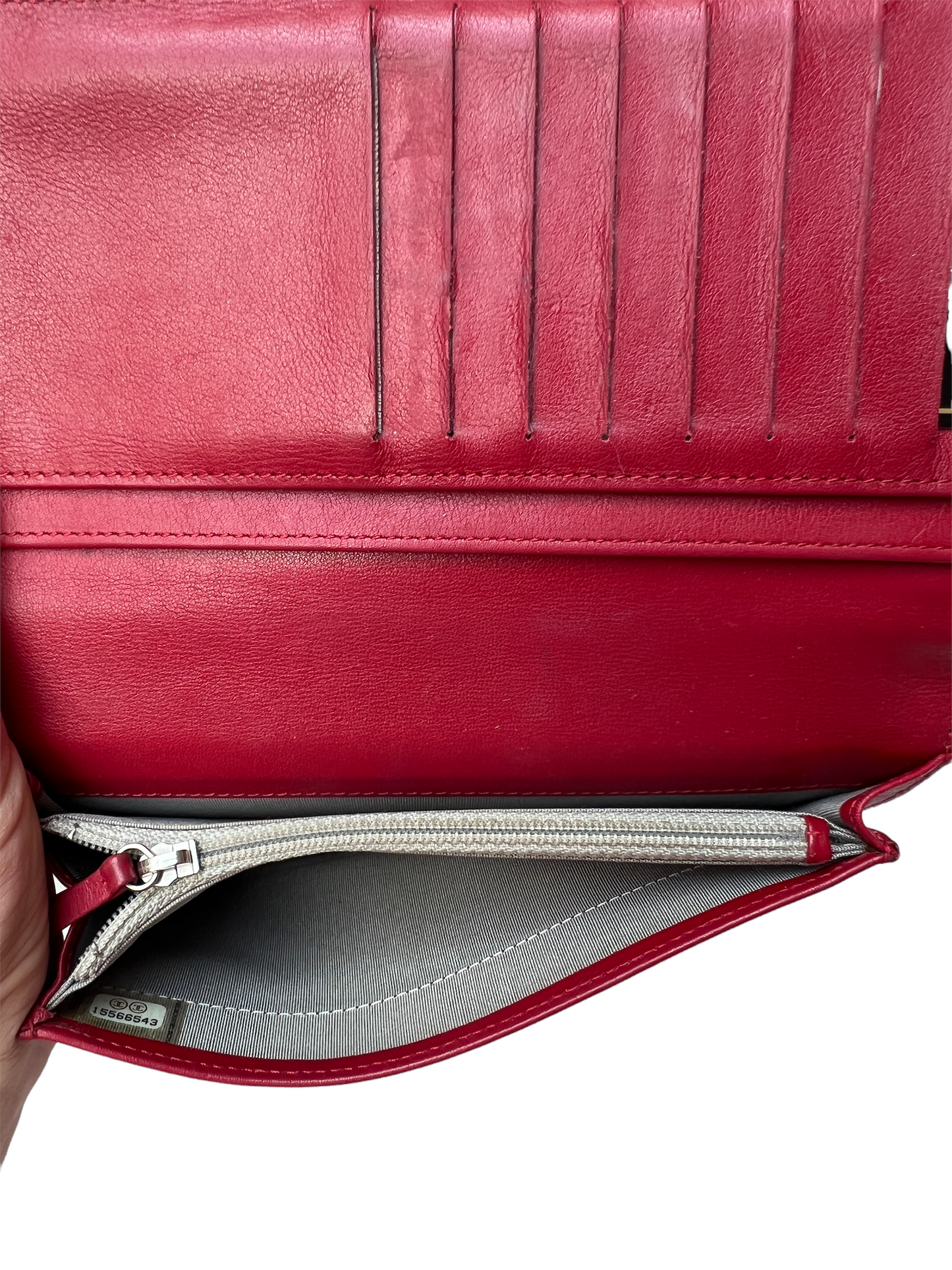 Red Leather Wallet