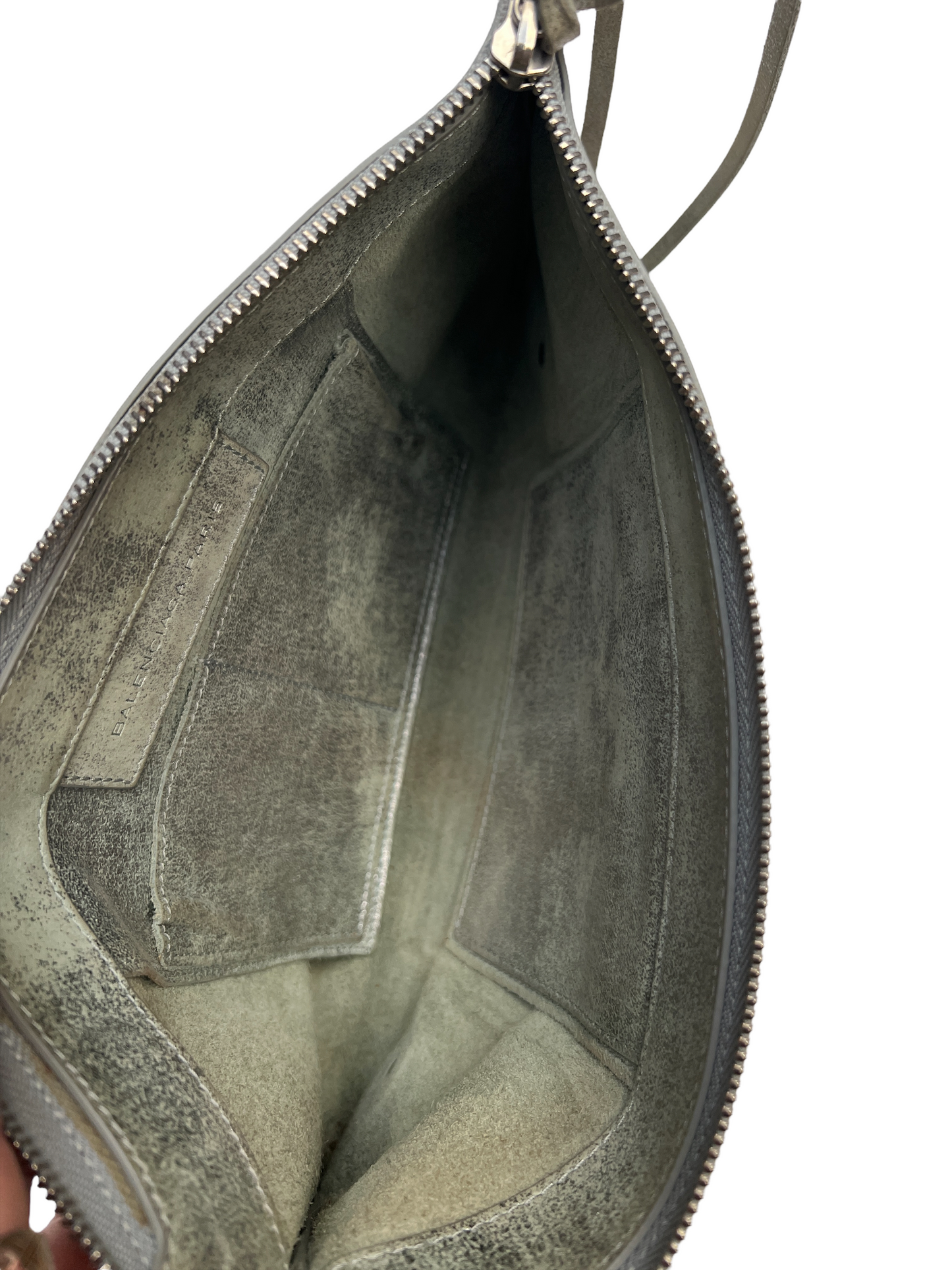 Silver Envelope Clutch