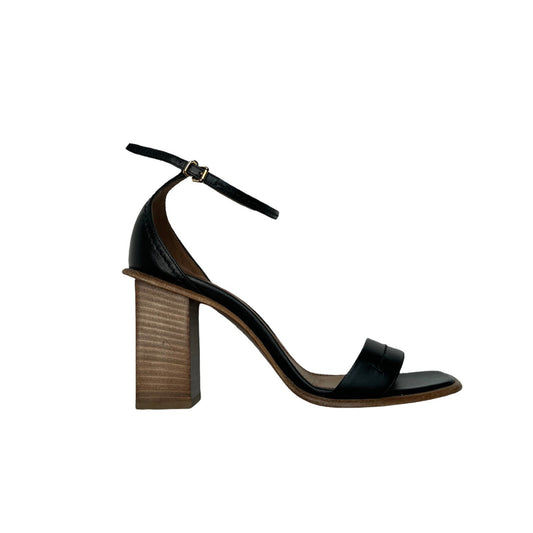 Leather Heeled Sandal - 7