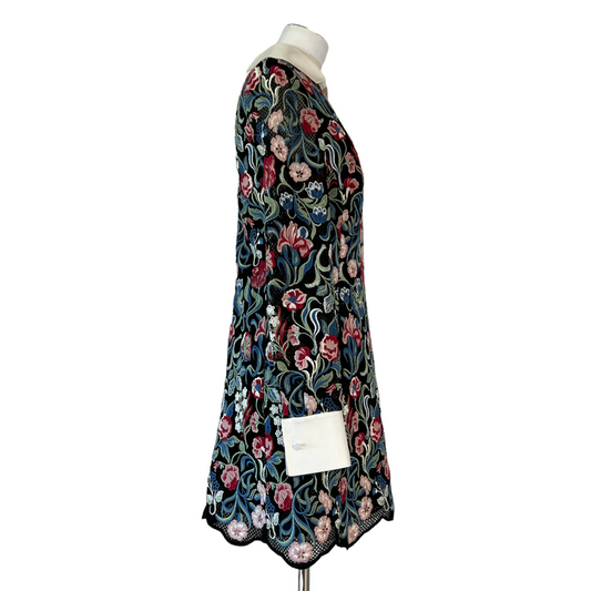 Lace Collared Dress - 4