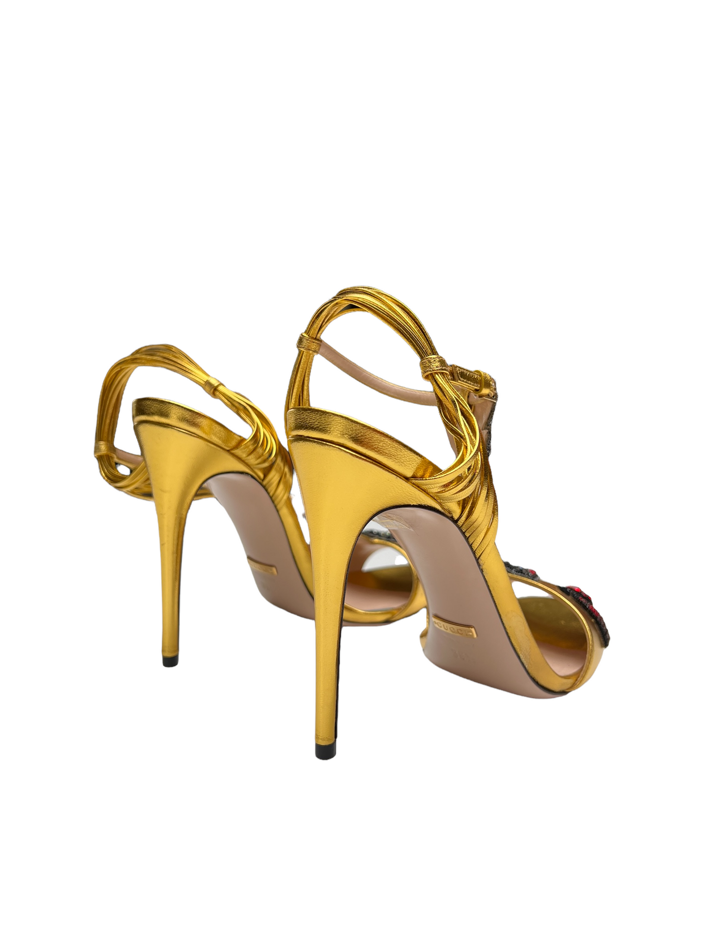 Golden Arrow High Heels - 8.5