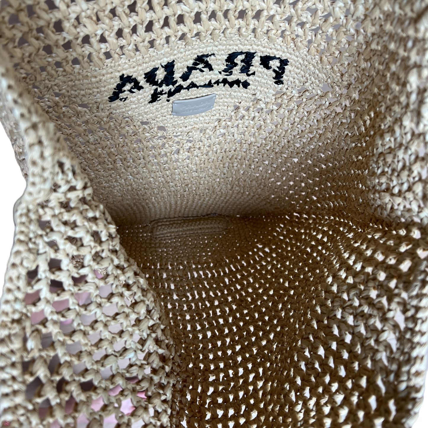 2022 Raffia Tote Bag