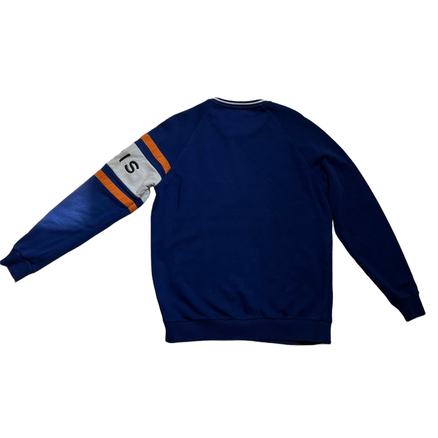 Blue Logo Men Sweatshirt - M