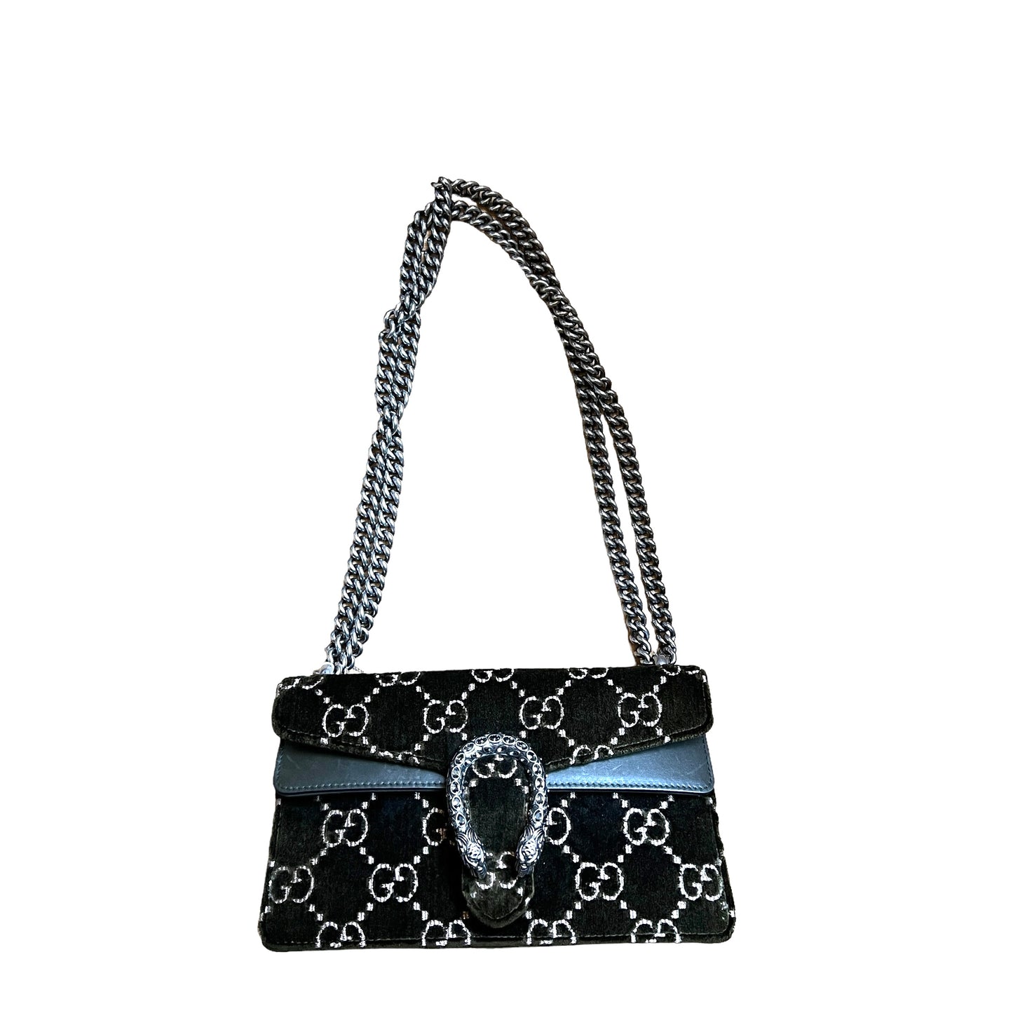 GG Velvet Dionysus Bag