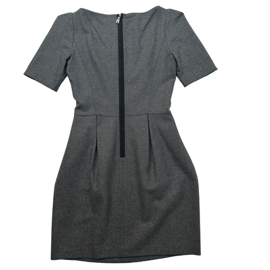 Grey Wool Dress - S/M