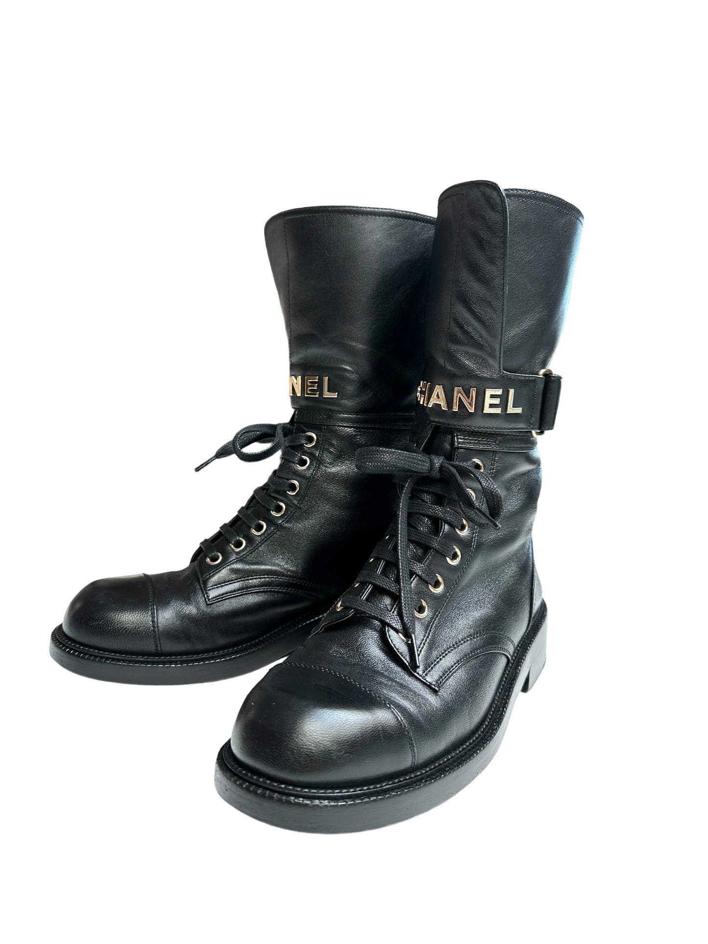 2022 Logo Combat Boots - 8