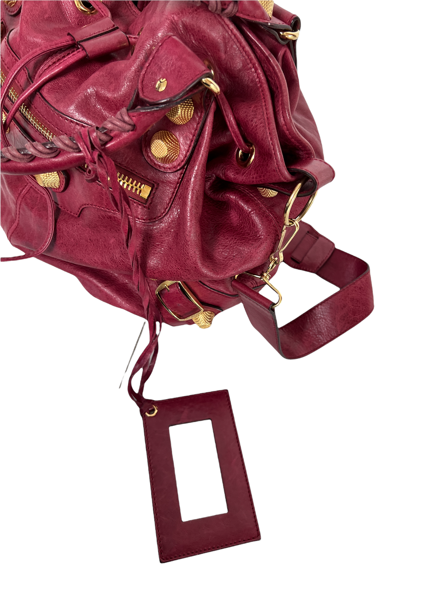 Burgundy Giant City Bucket