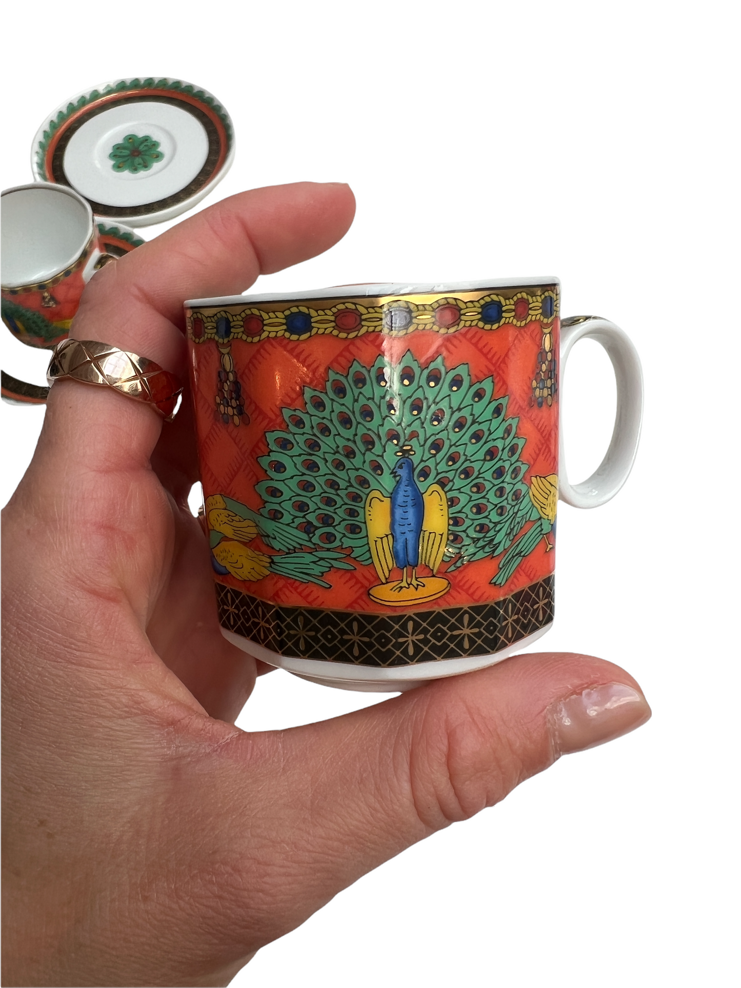 Vintage Rosenthal for Versace Espresso Cups Set - 4