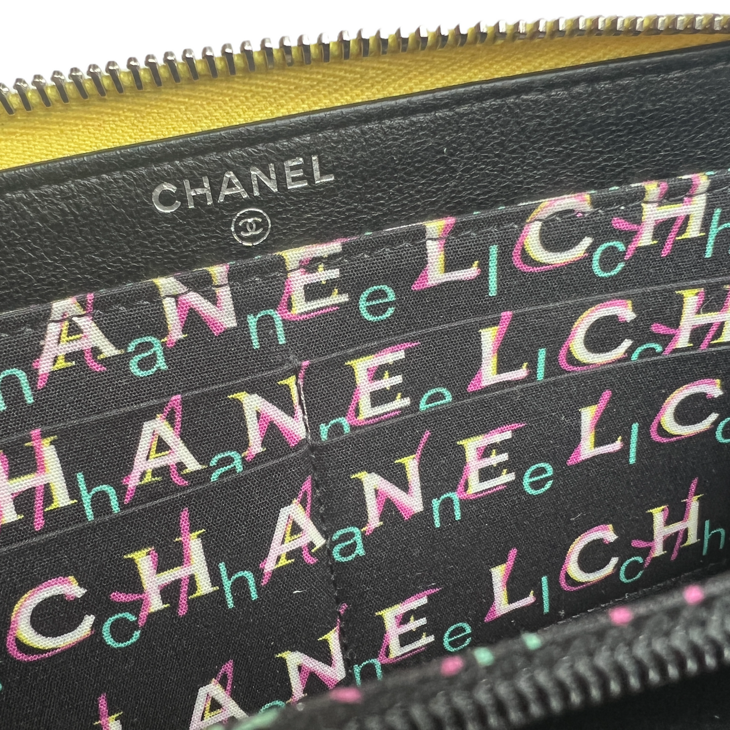 2021 Yellow Continental Wallet