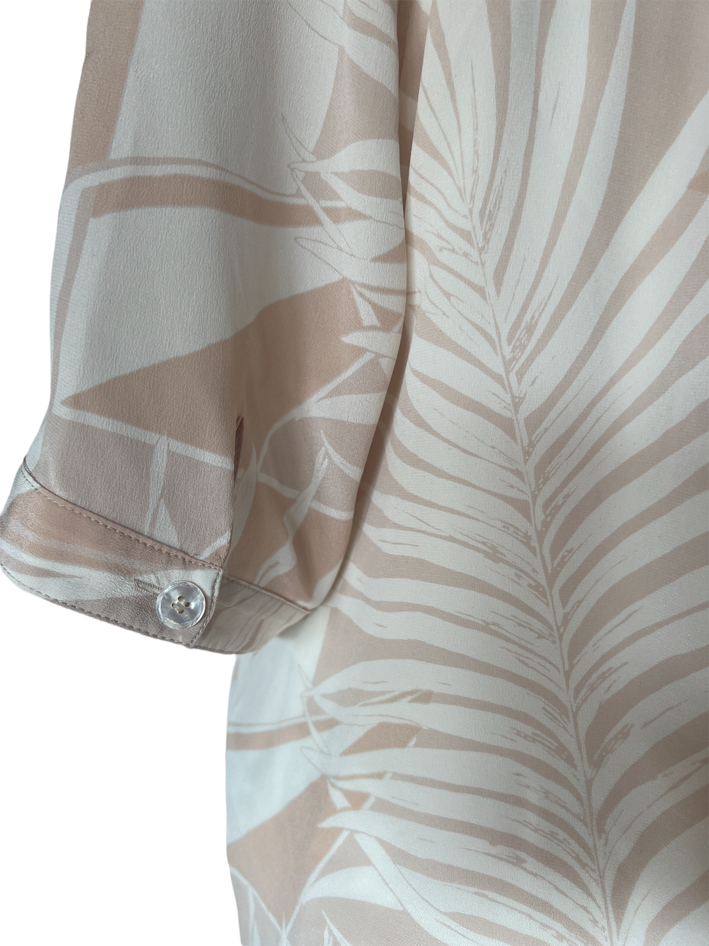 Blush Silk Dress - M