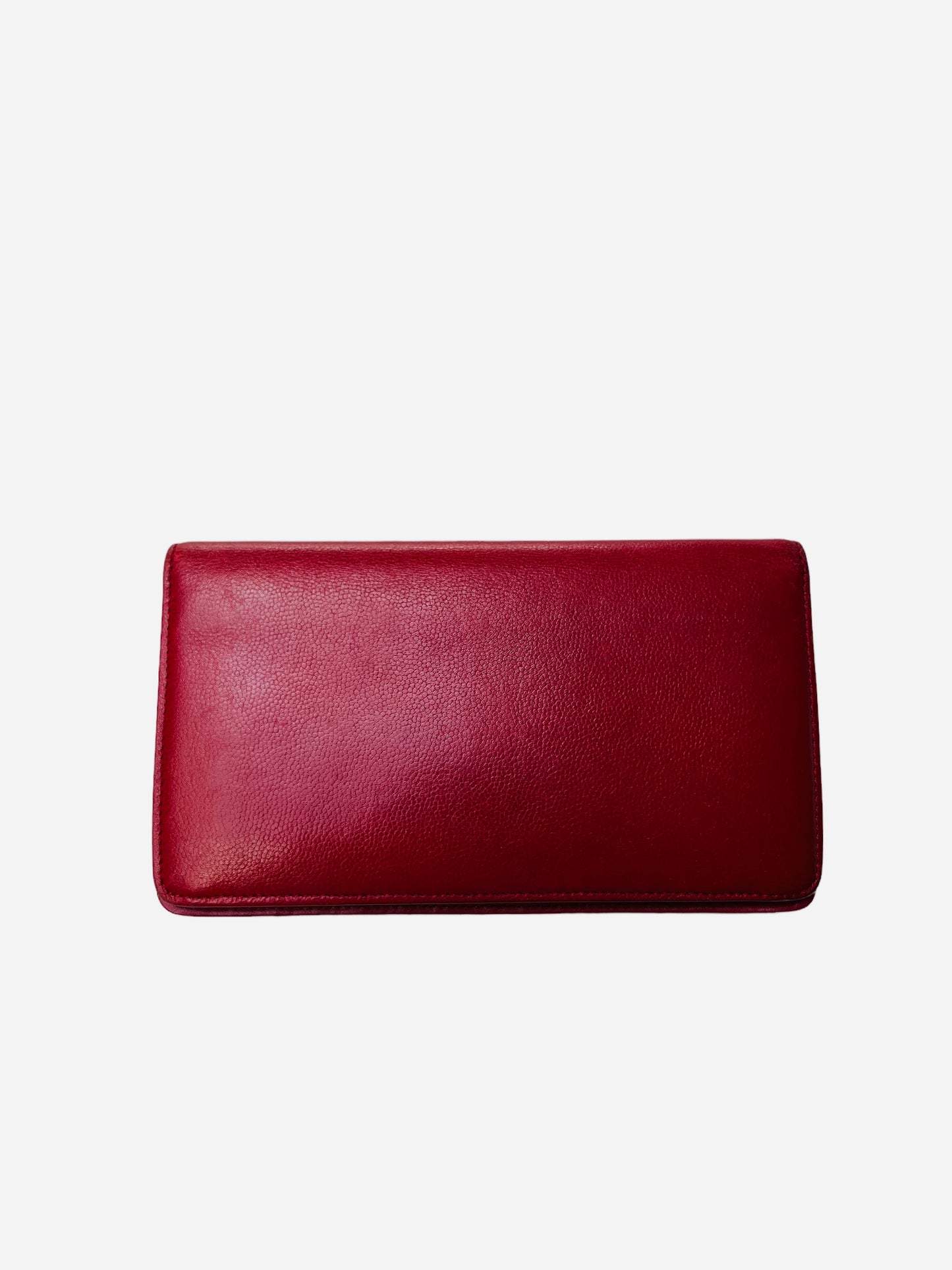 Red Leather Wallet