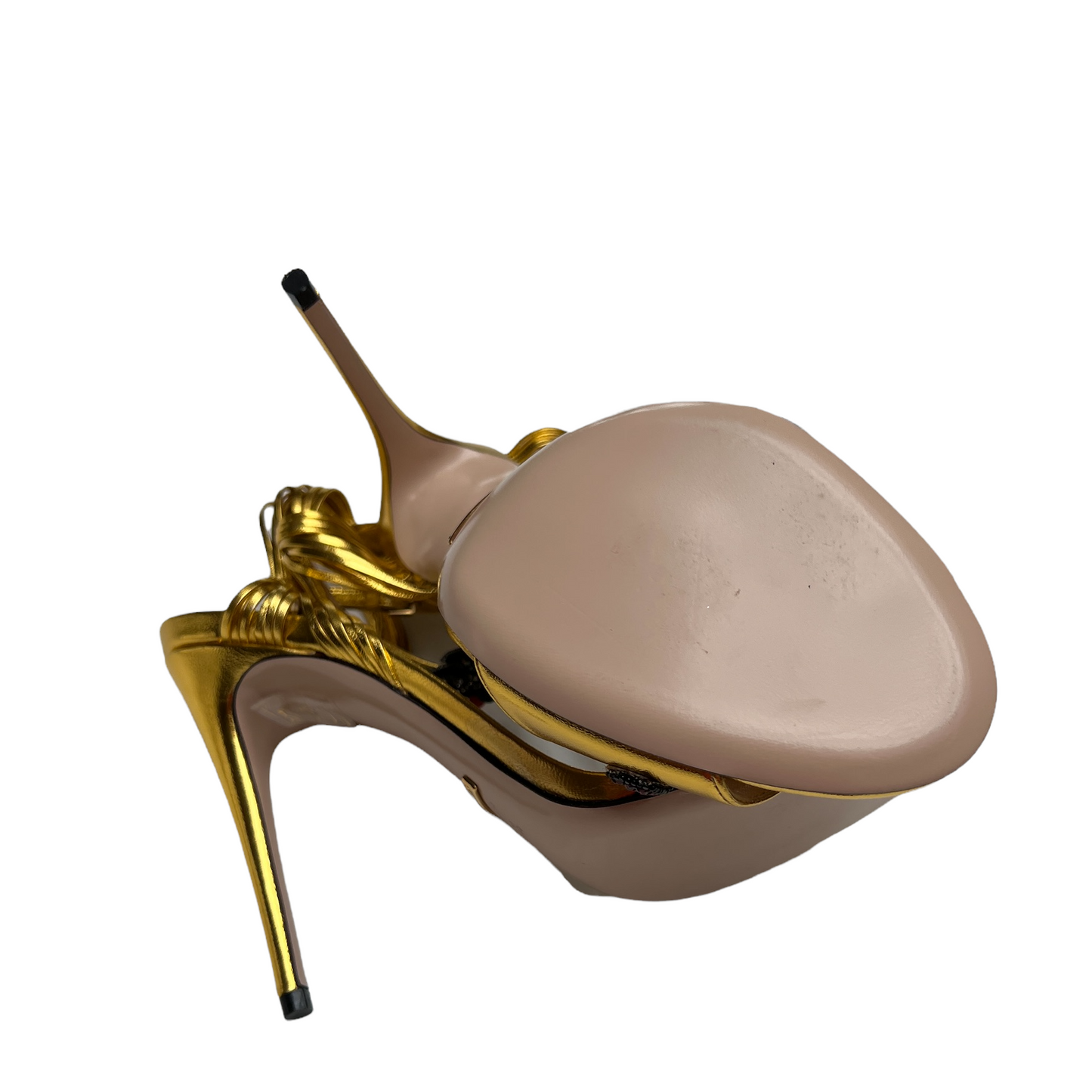 Golden Arrow High Heels - 8.5