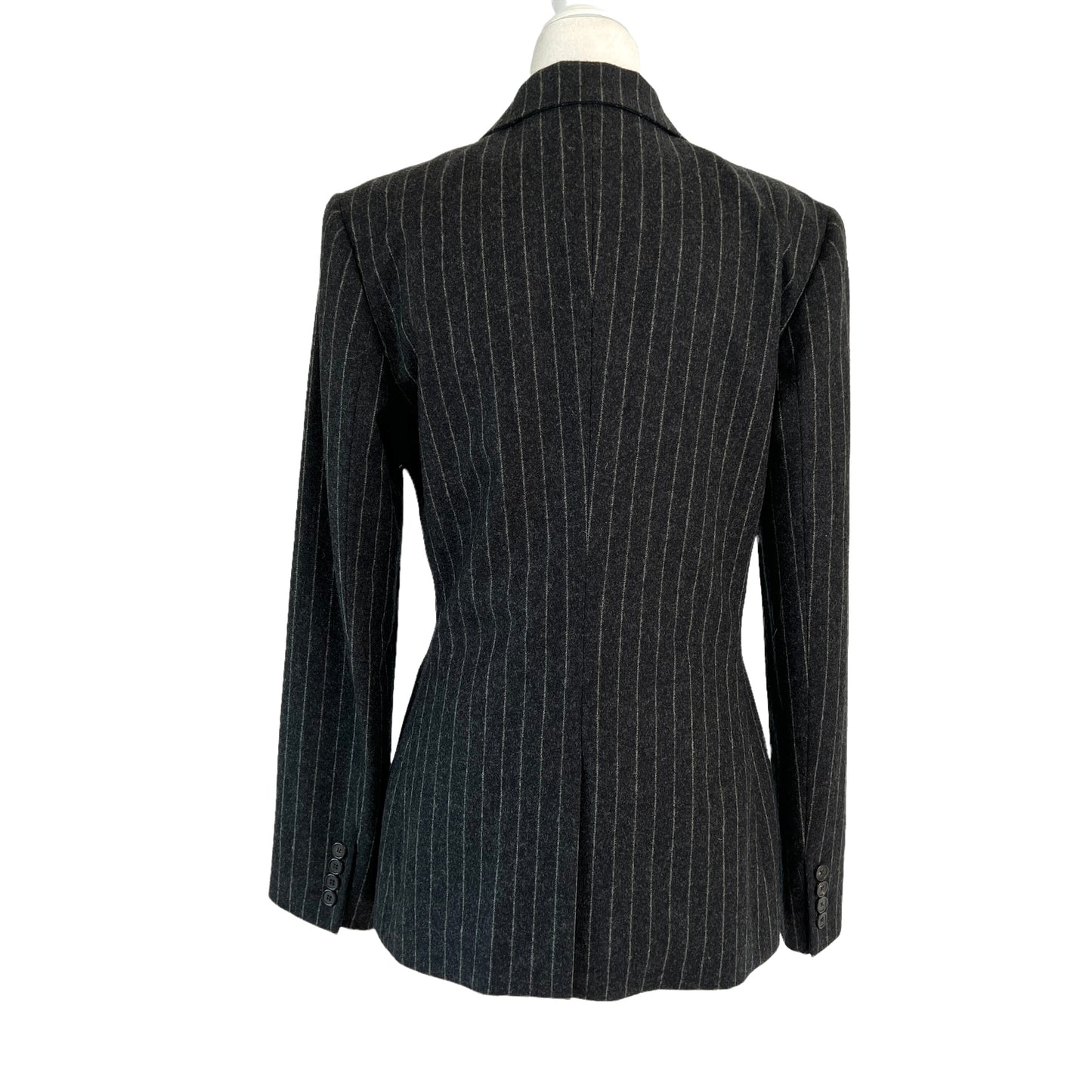 Grey Wool Blazer - 10