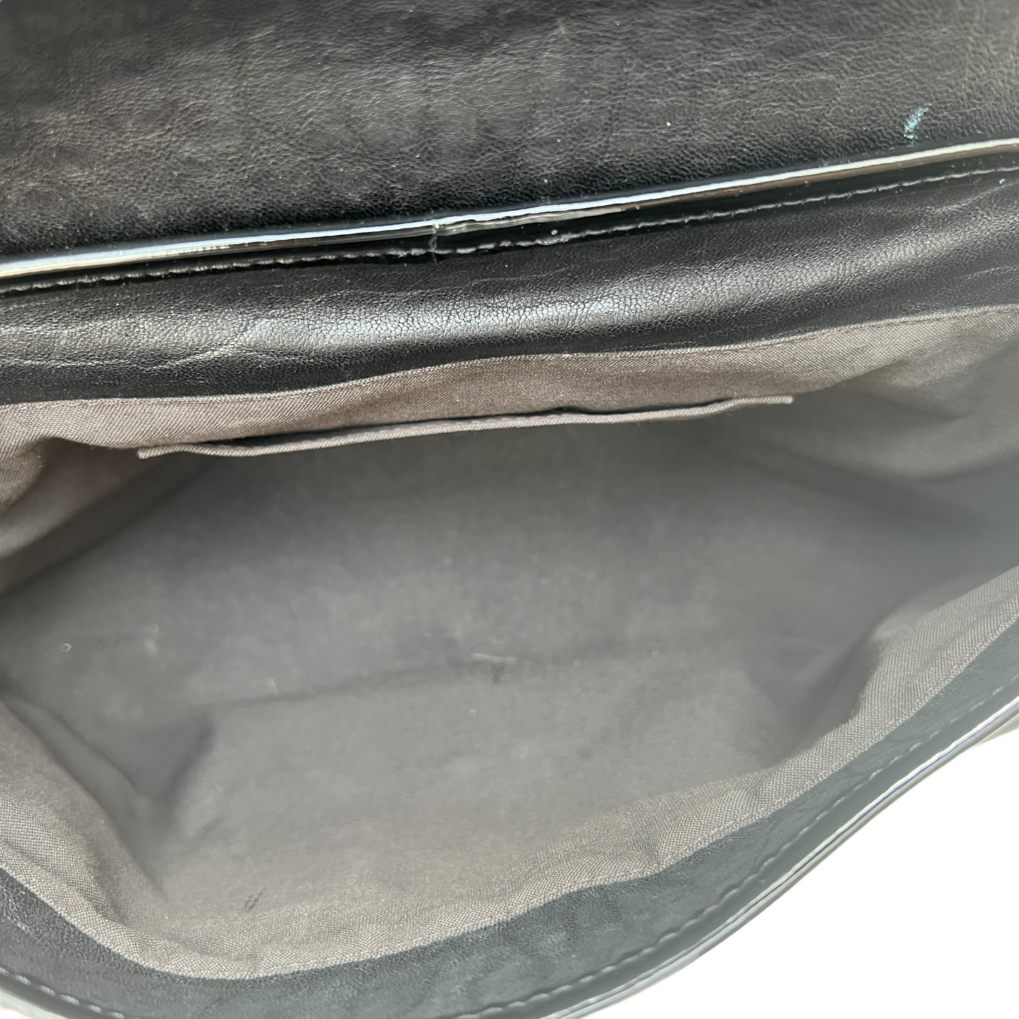 Black leather Tote Zucca Logo