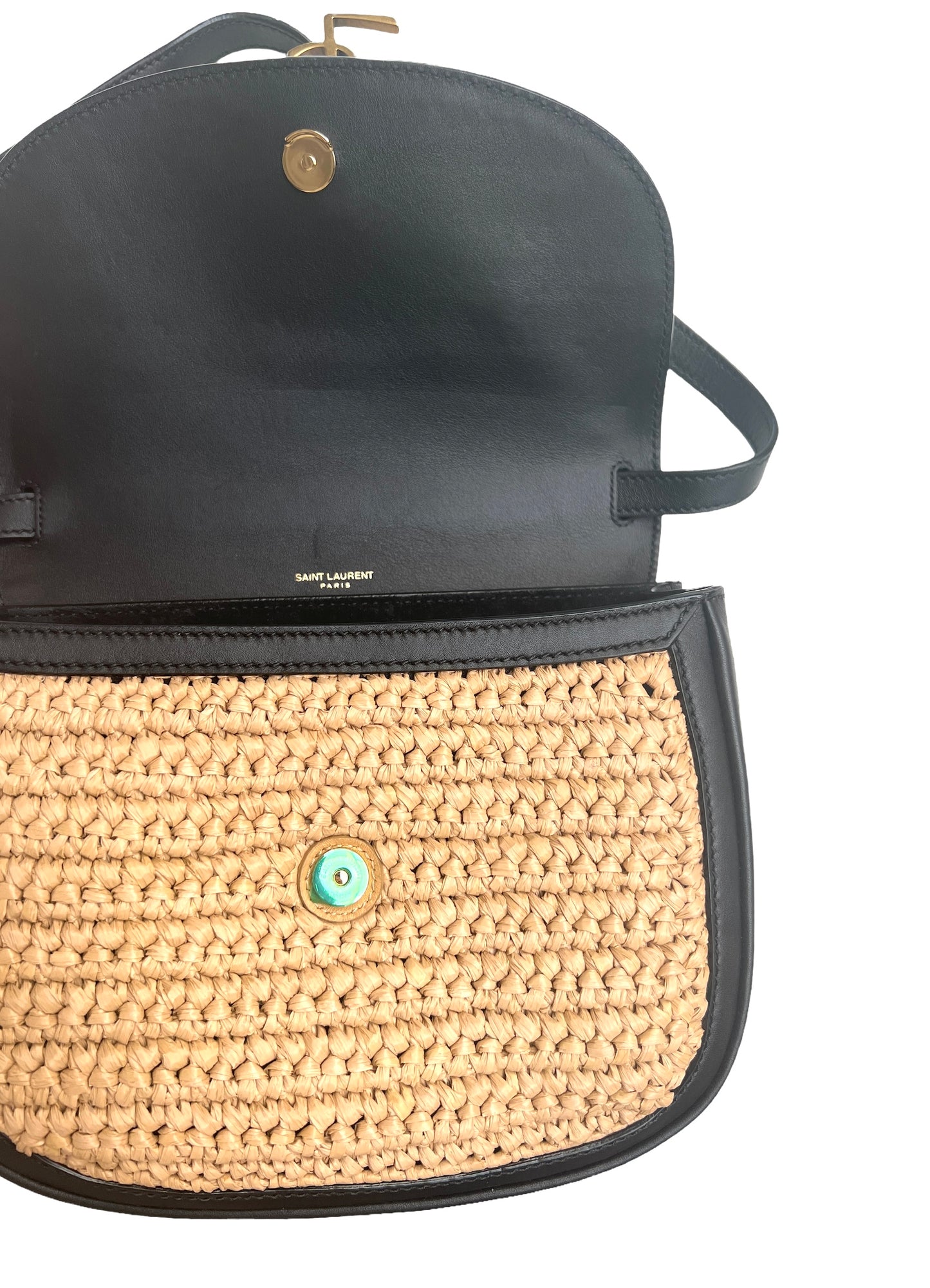Raffia Kaia Crossbody Bag