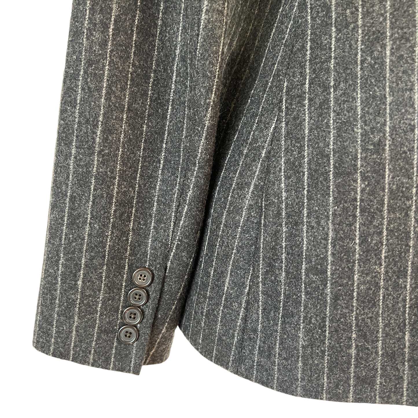 Grey Wool Blazer - 10