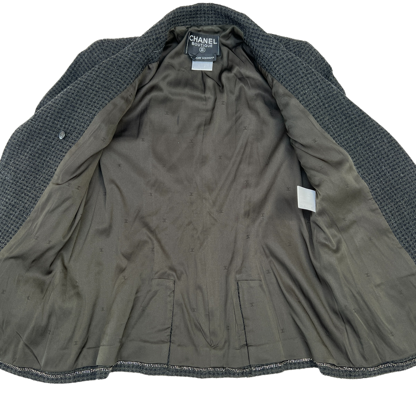 Vintage Grey Blazer - S
