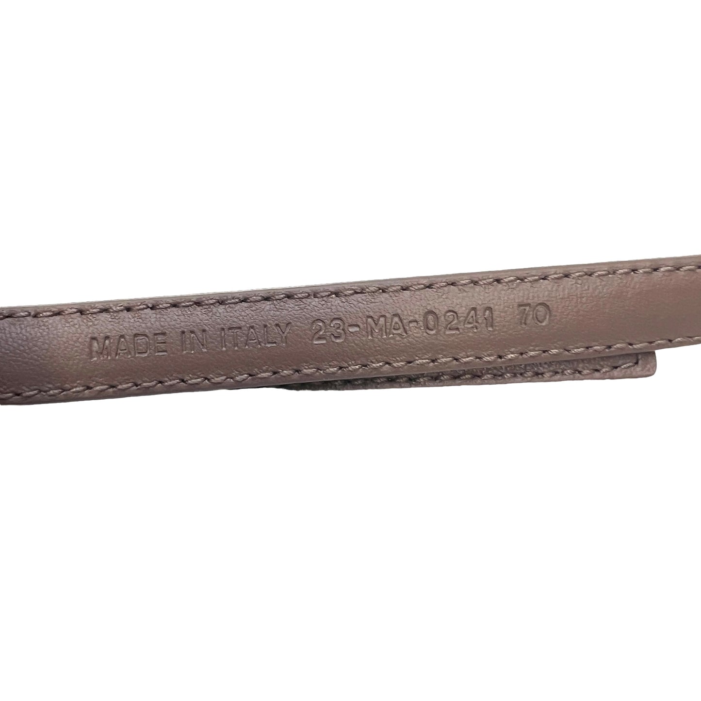 Nude Leather Belt