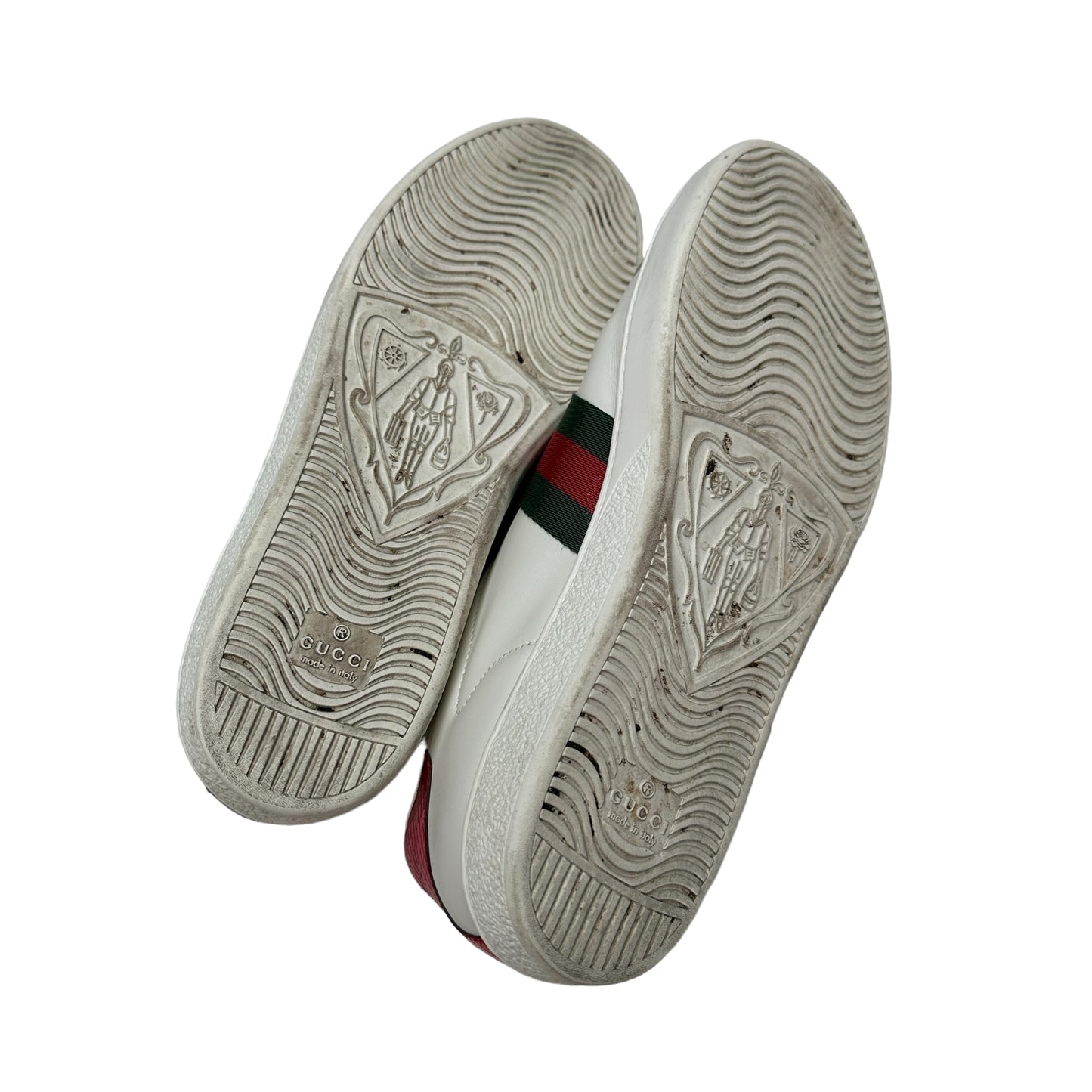 White Leather Sneakers - 9