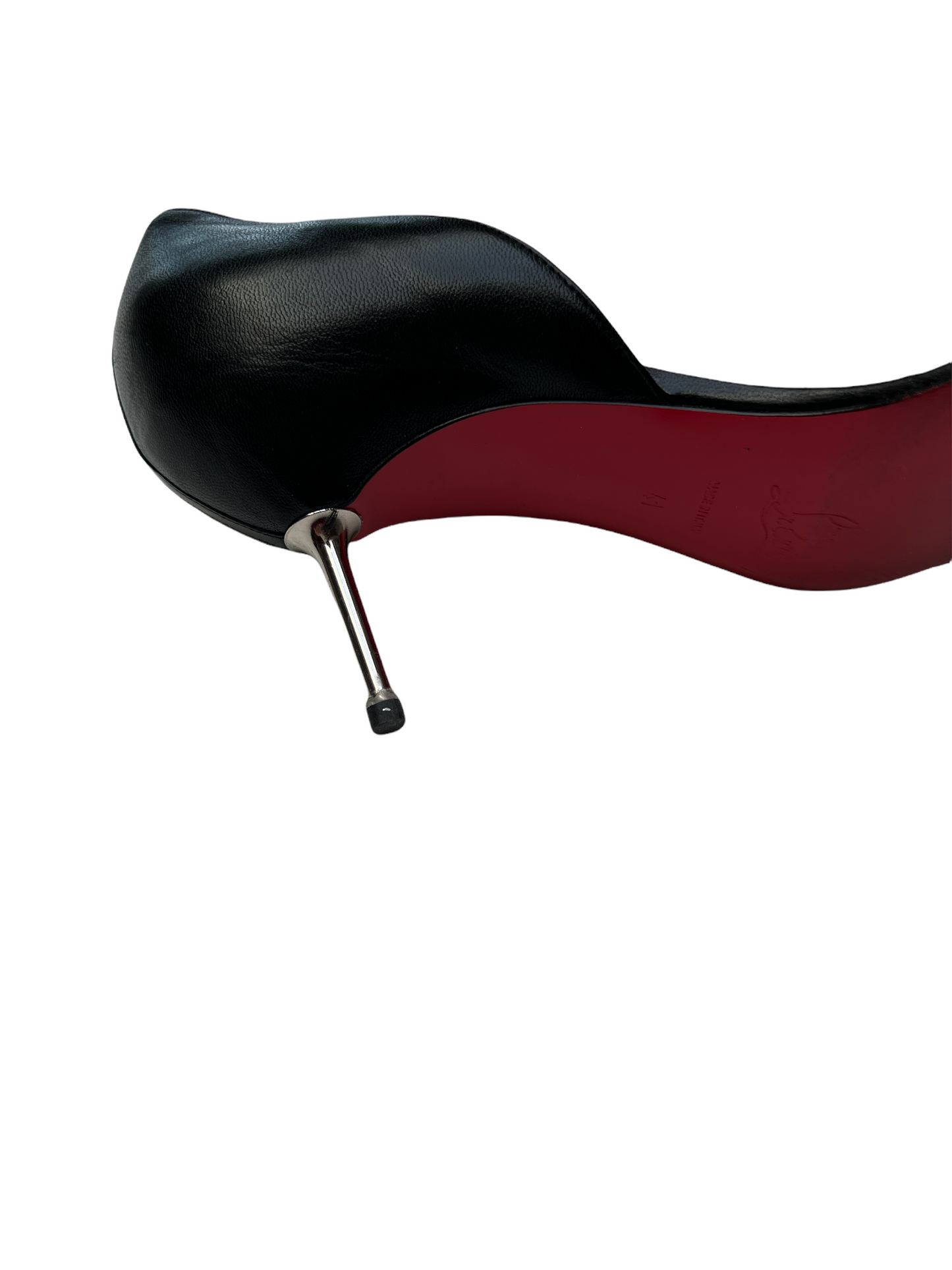 Black Leather and Silver Heels - 11