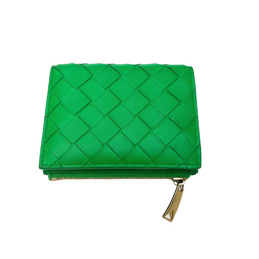 Green Folded Wallet