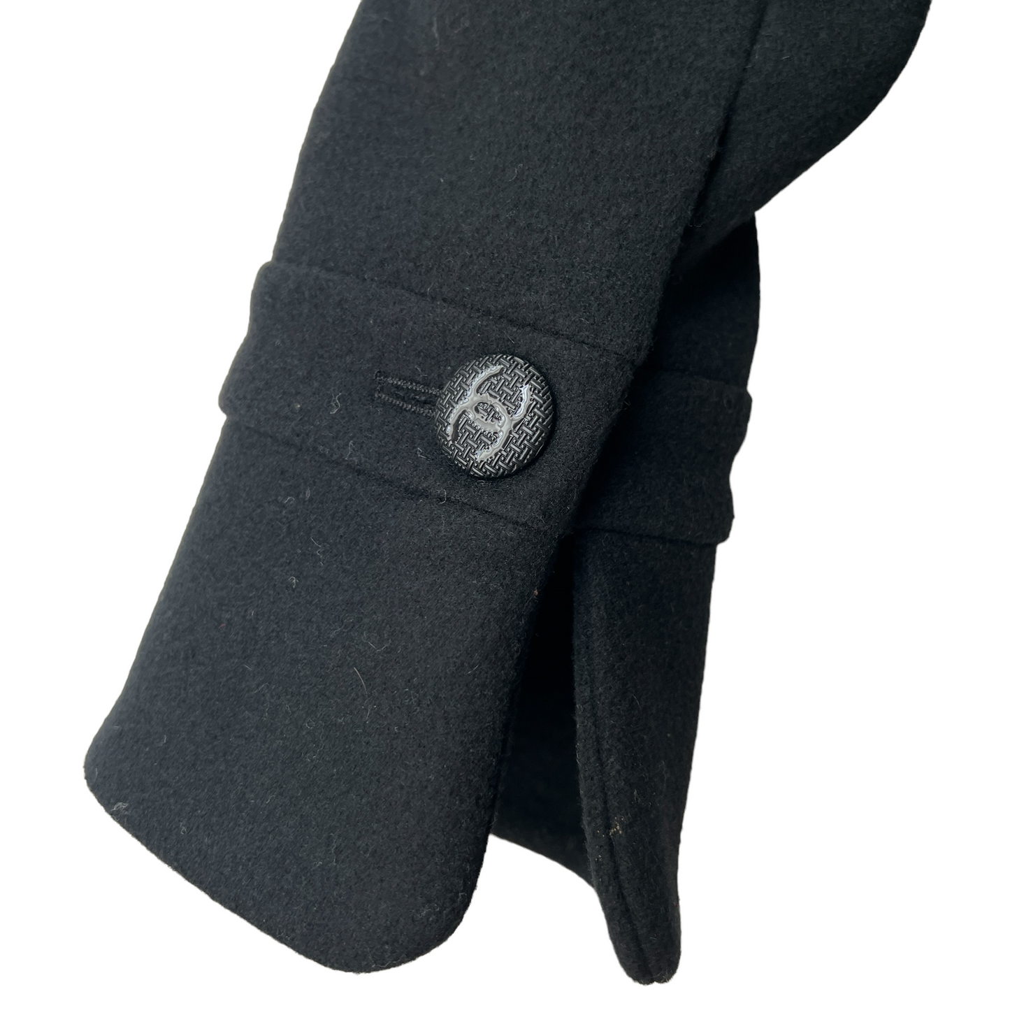 Black Wool Jacket - S/M